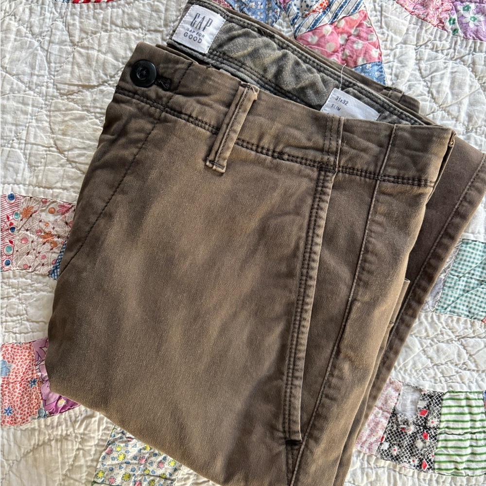 GAP Men's Tan Chinos 31x32